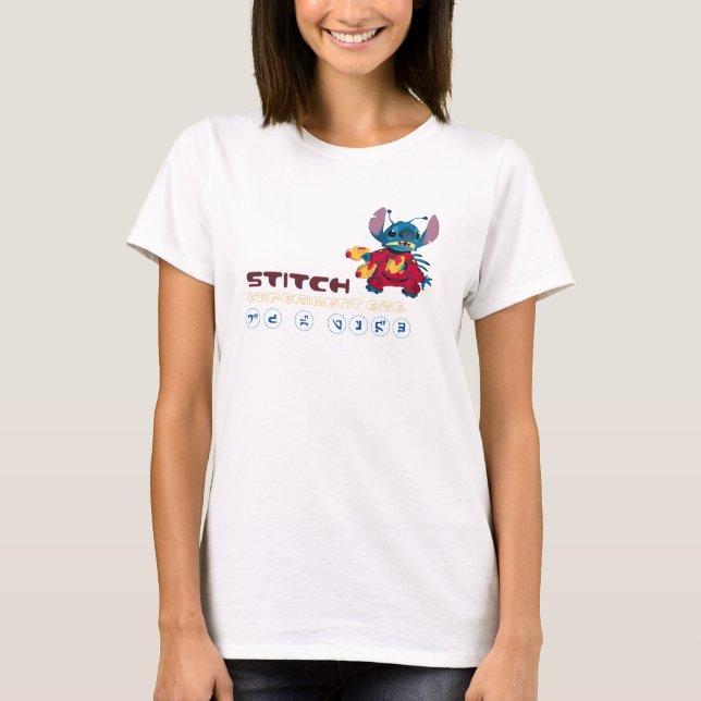 Lilo & Stitch Stitch Logo T-Shirt (Front)