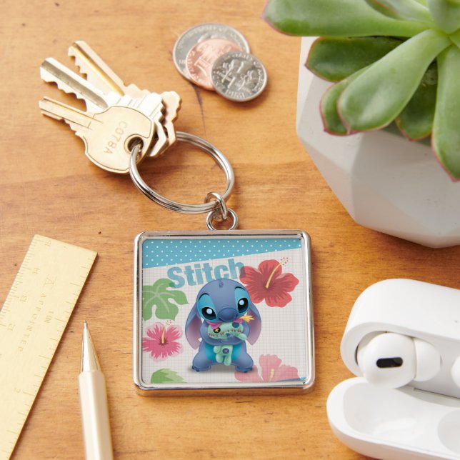 Lilo & Stitch | Stitch & Scrump Keychain (Desk)