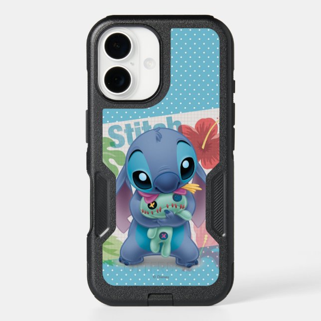 Lilo & Stitch | Stitch & Scrump Otterbox iPhone Case (Back)