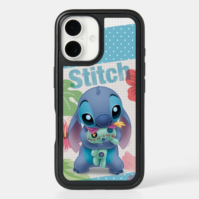 Lilo & Stitch | Stitch & Scrump Otterbox iPhone Case (Back)