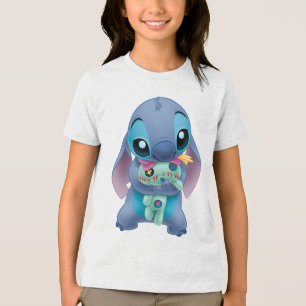 Lilo & Stitch   Stitch & Scrump Tri-Blend Shirt