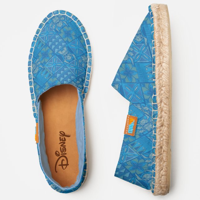 Lilo & Stitch | Stitch Tiki Pattern Espadrilles (Side)