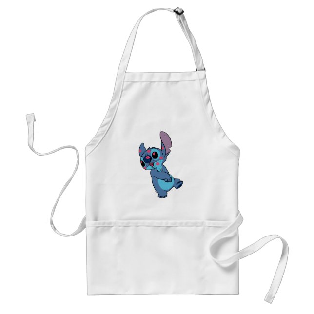 Lilo & Stitch | Stitch Valentine Kisses Adult Apron (Front)
