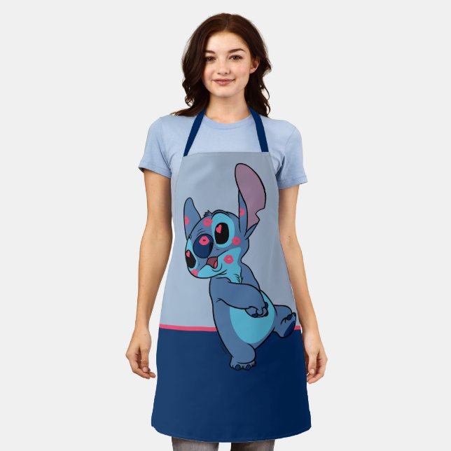 Lilo & Stitch | Stitch Valentine Kisses Apron (Worn)