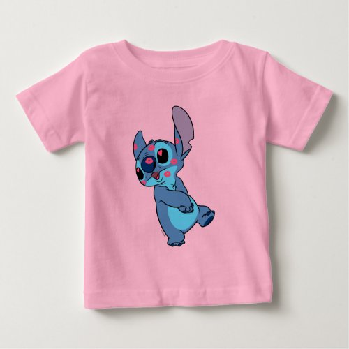 Lilo  Stitch  Stitch Valentine Kisses Baby T_Shirt