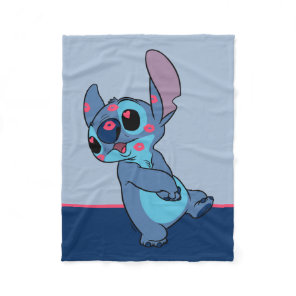 Lilo & Stitch | Stitch Valentine Kisses Fleece Blanket