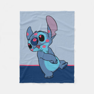 Lilo & Stitch | Stitch Valentine Kisses Fleece Blanket