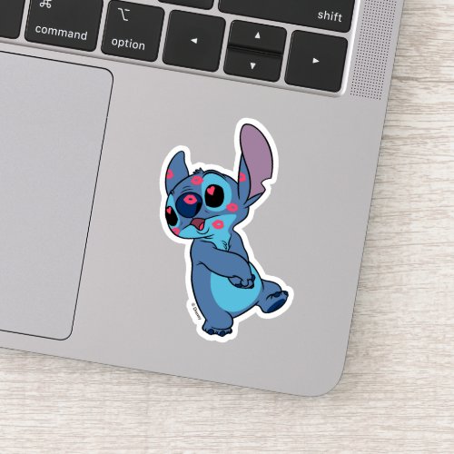 Lilo  Stitch  Stitch Valentine Kisses Sticker