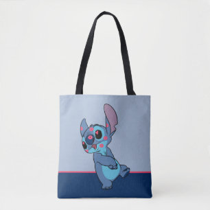 Lilo & Stitch Stitch Valentine Kisses Tote Bag