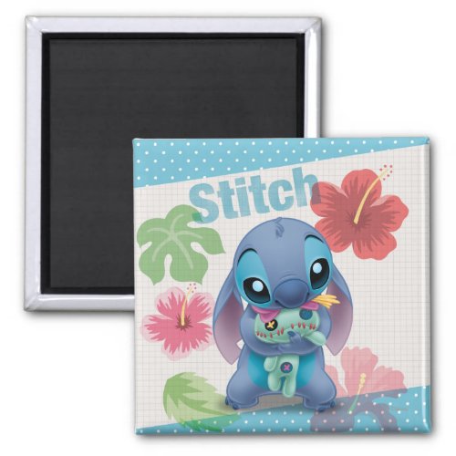 Lilo  Stitch  Stitch with Ugly Doll Magnet