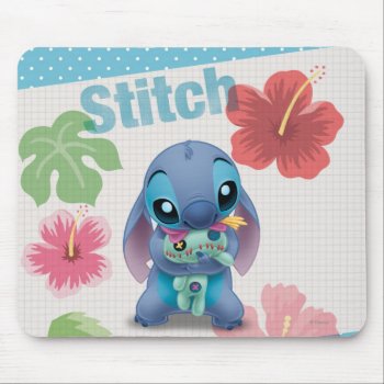 Lilo & Stitch | Stitch With Ugly Doll Mouse Pad by LiloAndStitch at Zazzle