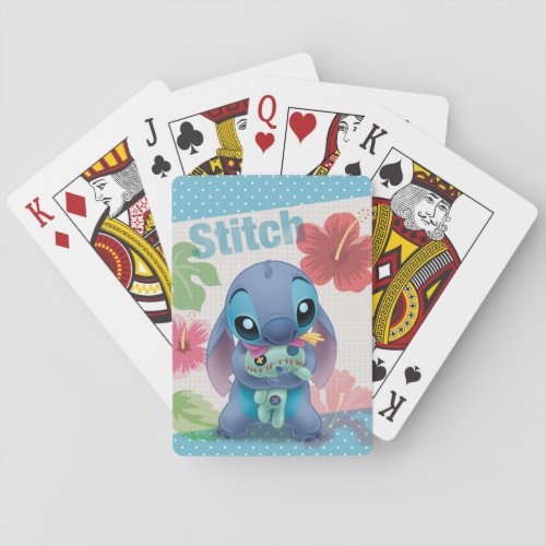 Lilo  Stitch  Stitch with Ugly Doll Playing Cards
