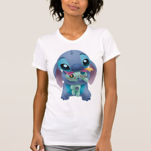 T-shirts Merch Disney Classics Lilo & Stitch - Stitch Games Unisex T-Shirt  White