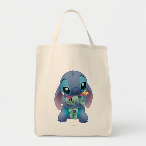 Lilo  Stitch  Stitch with Ugly Doll Tote Bag