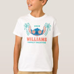 Lilo & Stitch - Summer Family Vacation & Year T-Shirt<br><div class="desc">Going on a Summer Family Vacation? Personalize these Stitch Family Vacation shirts for the whole family by adding your own custom text.</div>