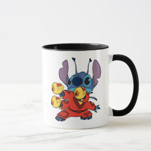 Lilo & Stitch's Stitch with Ray Guns Mug