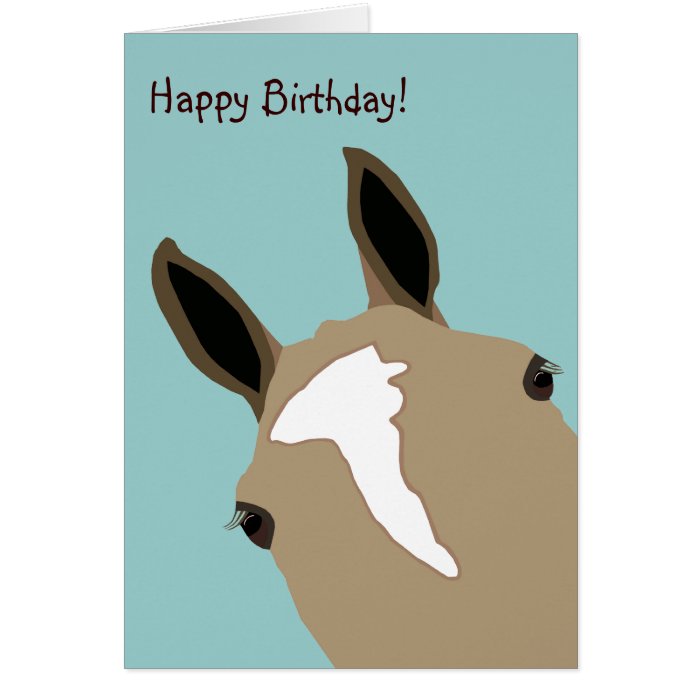 Lilo the Pony Greeting Card