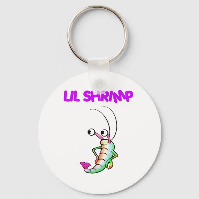 lilshrimp-1 copy keychain (Front)