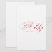 Lily (Front/Back)