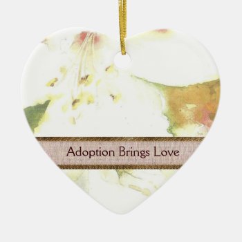 Lily Adoption Ornament by AdoptionGiftStore at Zazzle