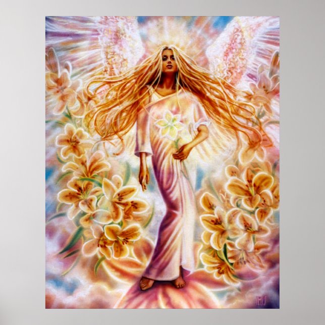 Lily Angel by Lisa Iris Poster (Front)