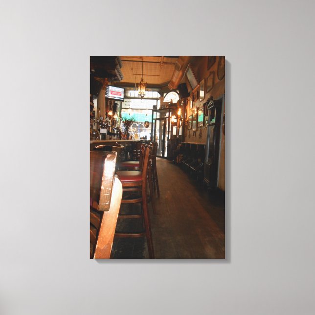 Lily Bar Canvas Print (Front)