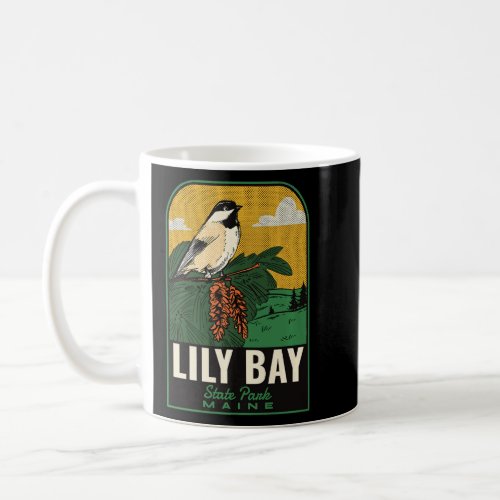 Lily Bay State Park Maine Vintage Travel Premium  Coffee Mug