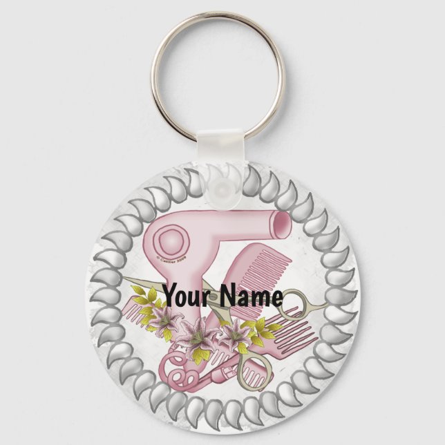 Lily Beauty Parlor   Keychain (Front)
