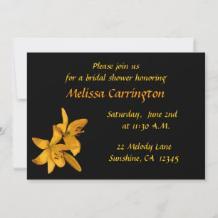 Lily Bridal Shower Invitation