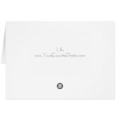 Lily Card (Back Horizontal)