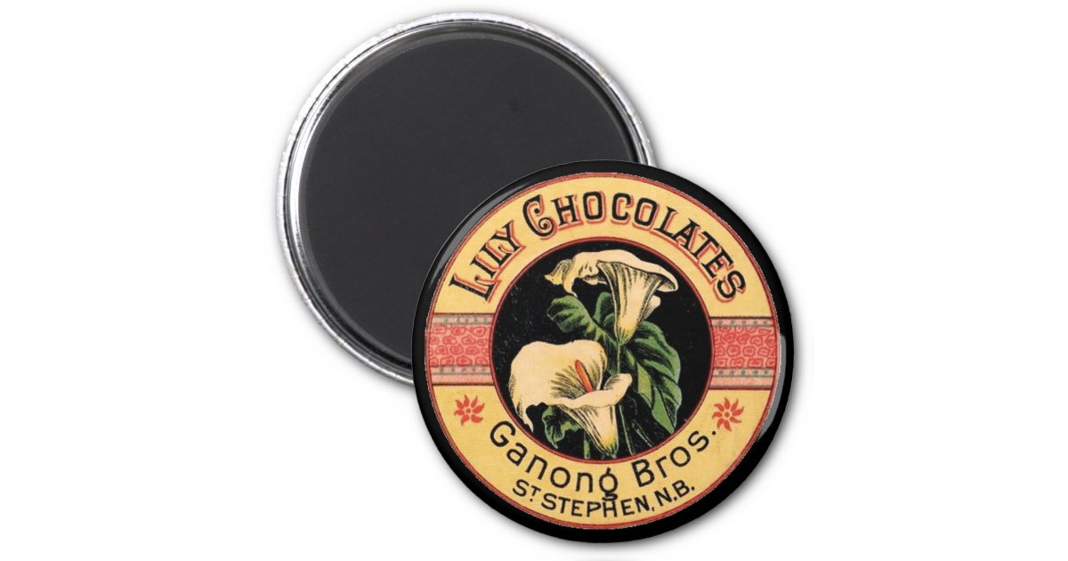 Lily Chocolates Magnet Zazzle 9970