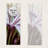 Lily Custom Bookmark (Front & Back)