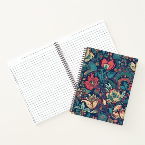 Lily Elegance Blossom Notebook