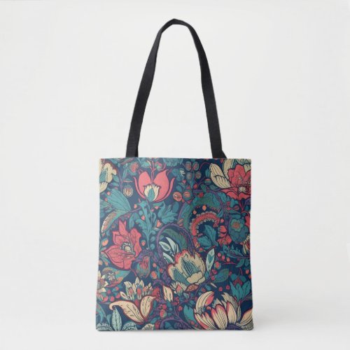 Lily Elegance Blossom Tote Bag