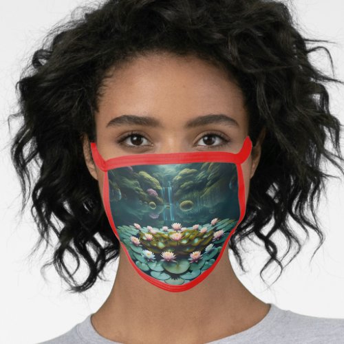 Lily  face mask