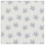 Lily flower drawing pattern fabric