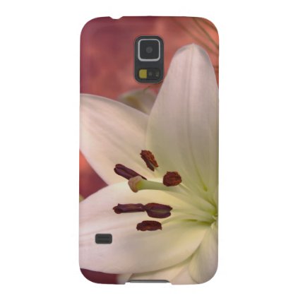 Lily flower galaxy s5 cover