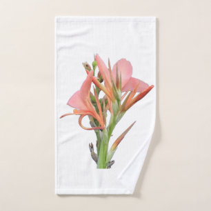 Lily Flower Hand Towel