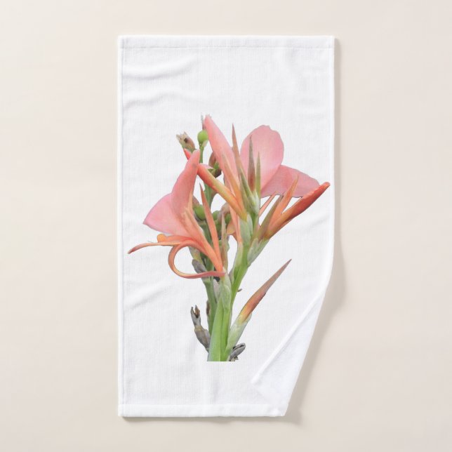 Lily Flower Hand Towel (Hand Towel)
