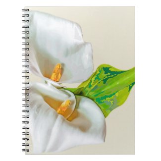 Lily Flower Notebook