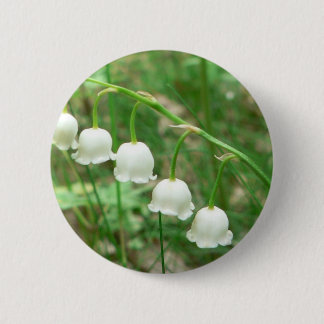 Lily Flower Pinback Button