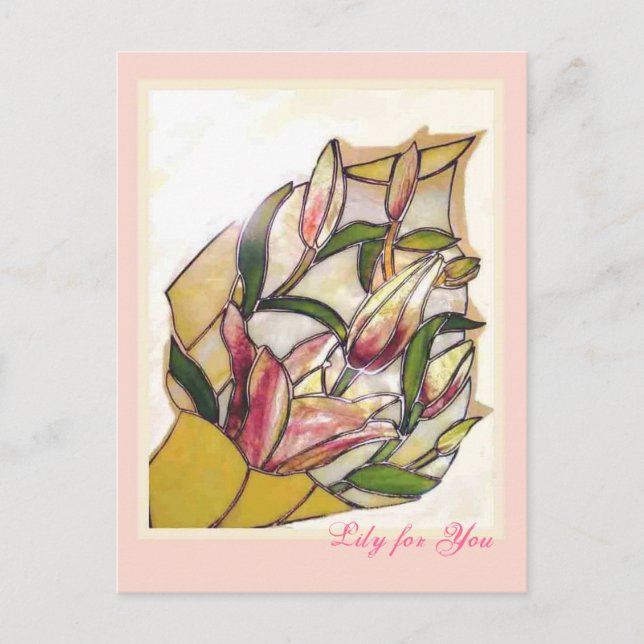 Lily for You ANNIVERSARY cards (Front)