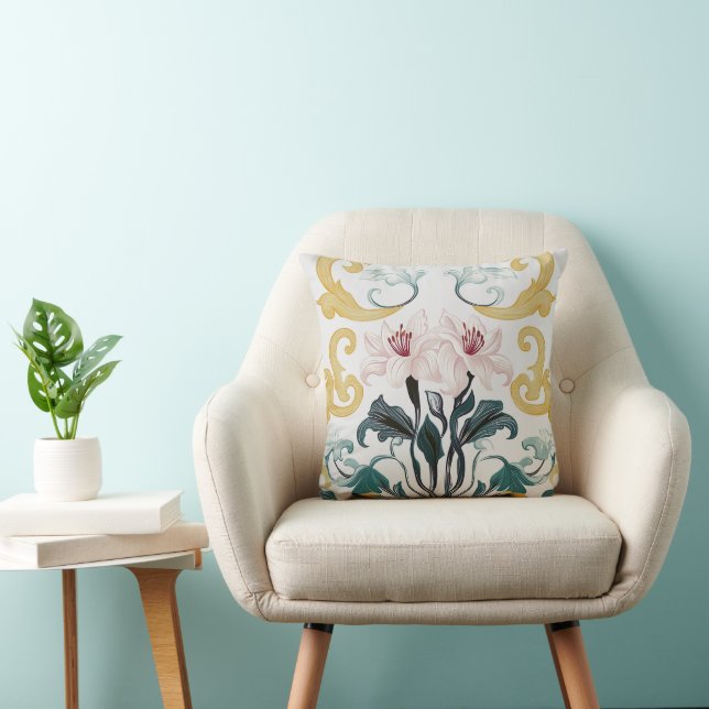 Lily & Grace Throw Pillow (Chair)