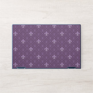 Lily hw5 purple HP laptop skin