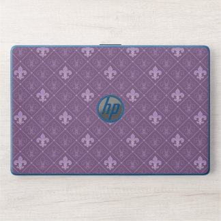 Lily hw5 purple HP laptop skin
