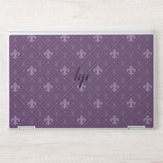 Lily hw5 purple HP laptop skin