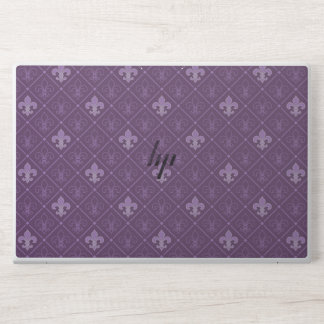 Lily hw5 purple HP laptop skin