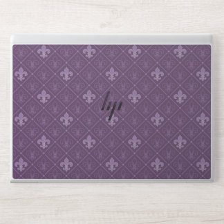 Lily hw5 purple HP laptop skin
