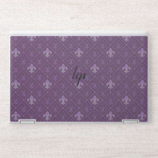Lily hw5 purple HP laptop skin