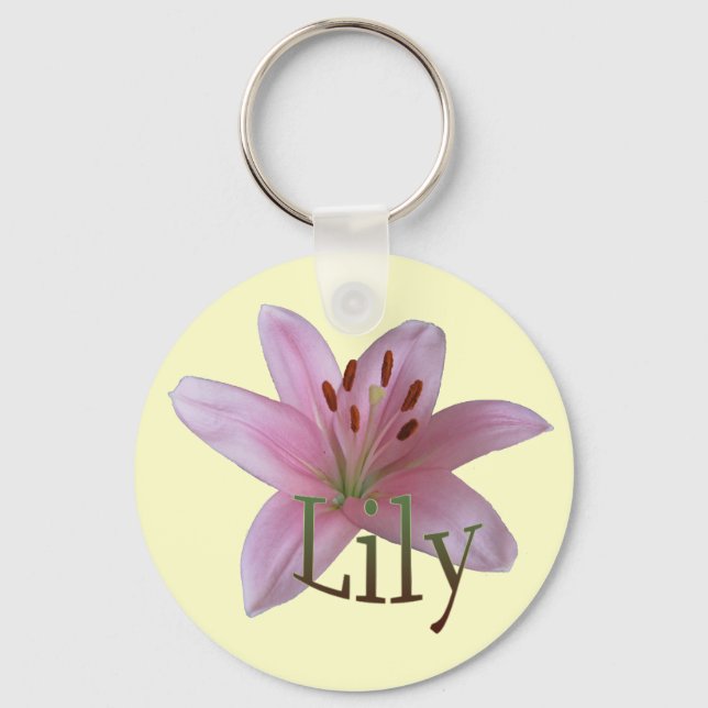 Lily Keychain (Front)